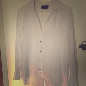 Soft white Michael Stars blouse